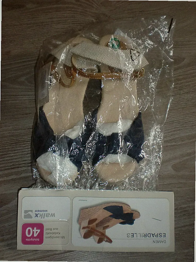 Damen Keilabsatz Wedge Espadrilles Sommer Freizeit Sandaletten Gr.: 40 - NEU&OVP