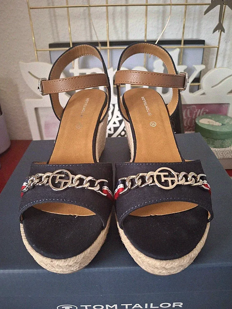Damen Keilsandalette Tom Tailer/Deichmann 37