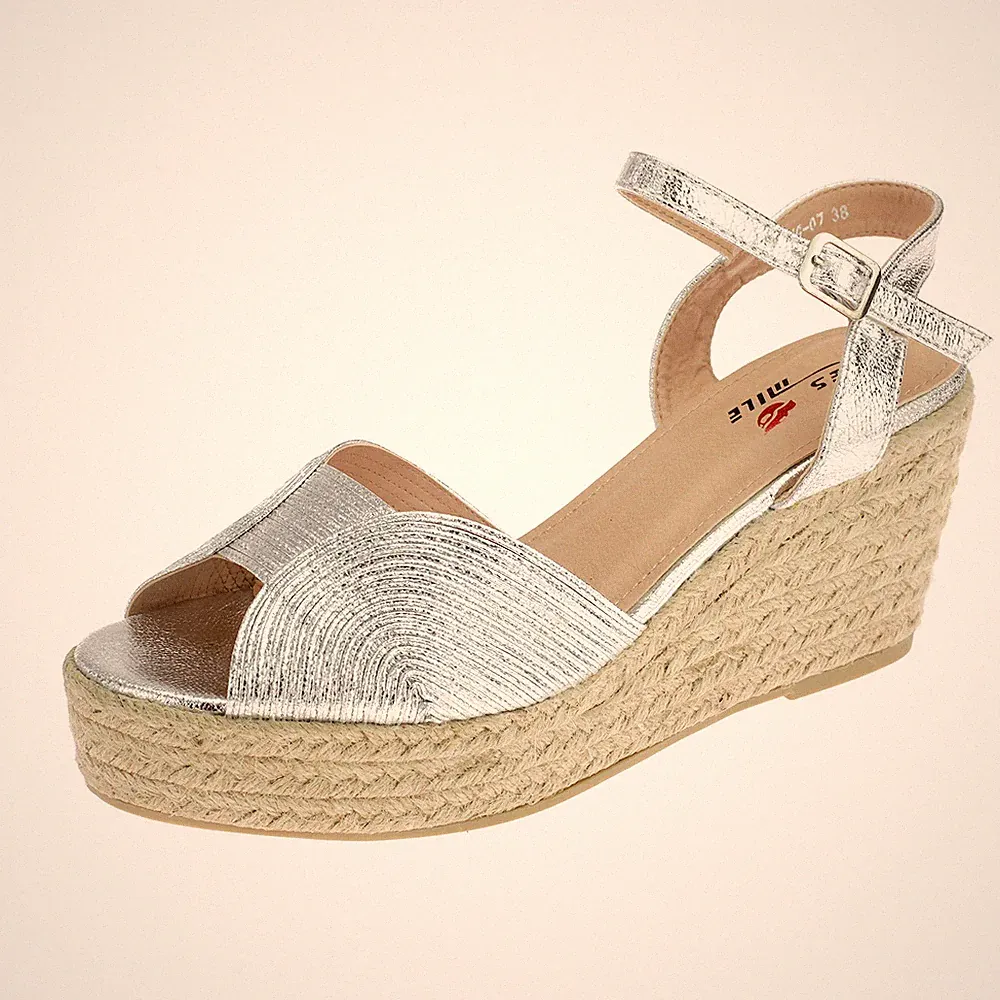 Freizeit Plateausandalette