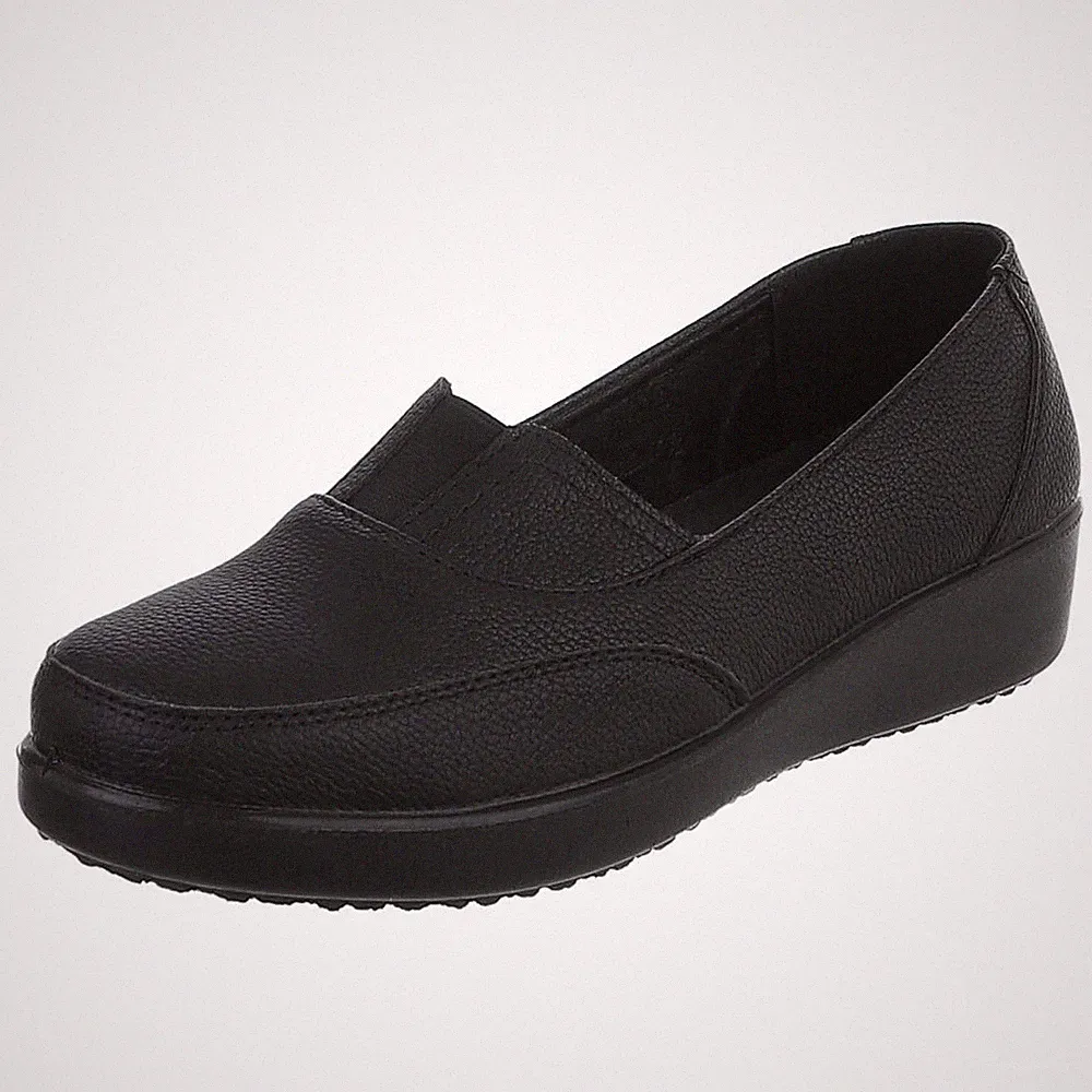 Damen Mokassins Ital-Design 2239 in Schwarz