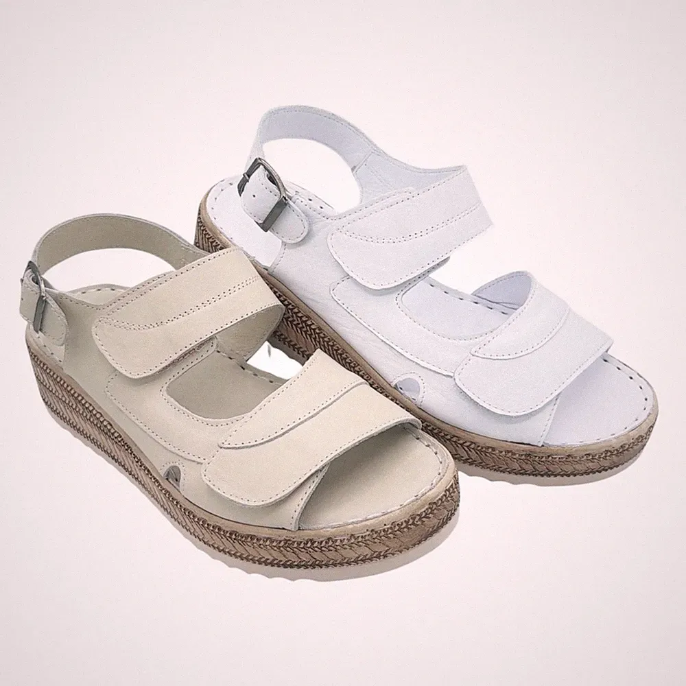 Damen-Multifunktionssandalen aus echtem Leder – bequem & komfortabel 25606