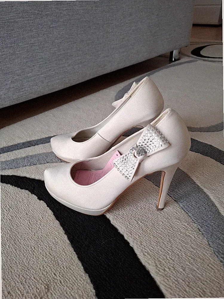 🌺 Damen Pumps 🌼 in Größe 39🌺 Creme🪷