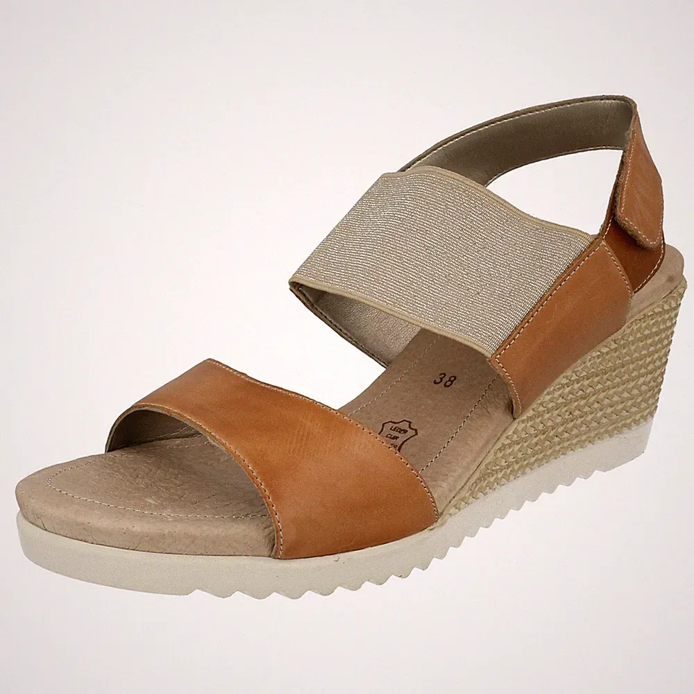 Damen Remonte D3458 Keilabsatz Sandalen