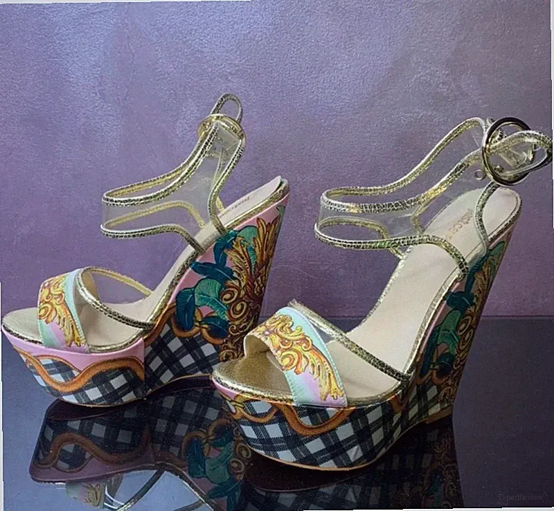 damen sandalen keilabsatz