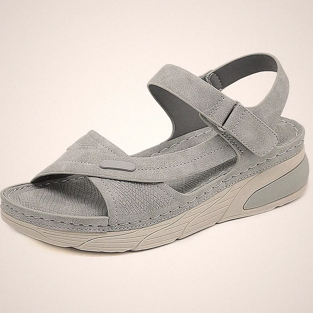 Damen Sandalen Keilabsatz Sandaletten Schlappen Pantoletten Slippe Sommerschuhe