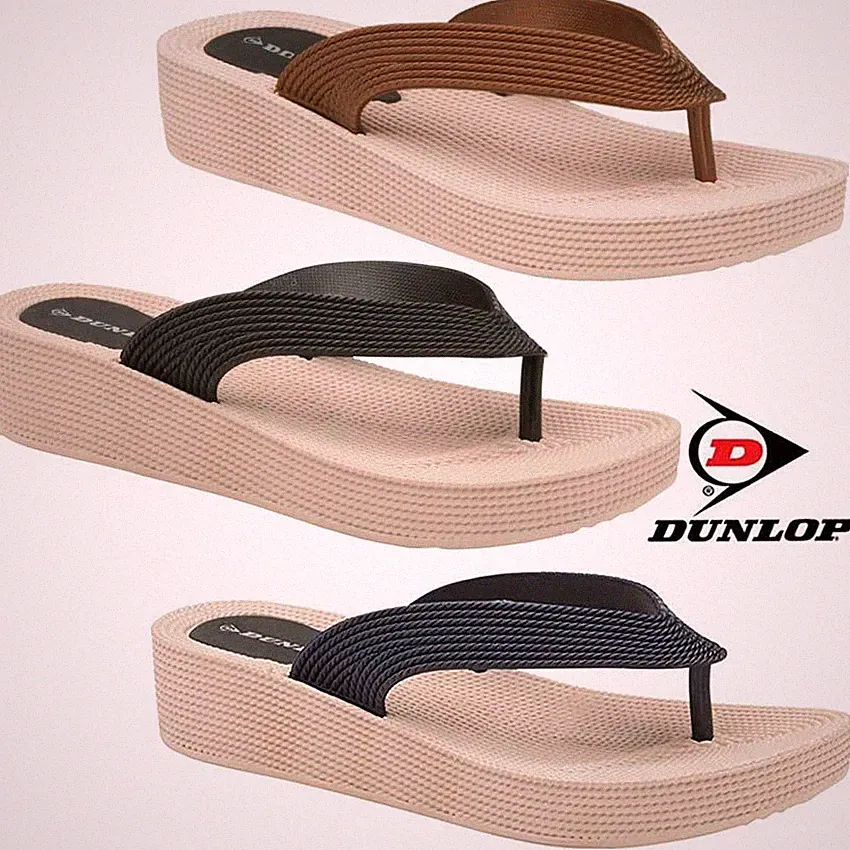 Damen-Sandalen niedriger Keilabsatz bequeme Walking-Passform Flip-Flops Fitness straffend Schuh