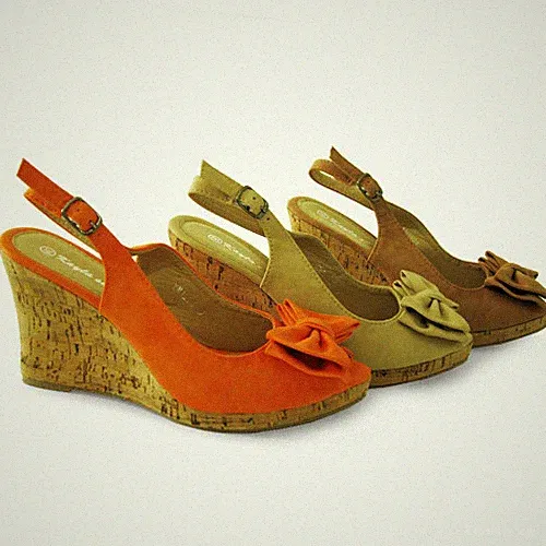 Damen Sandaletten Sandalen mit Absatz 9,5cm Holzoptik Sommer Schuhe Gr. 36-41