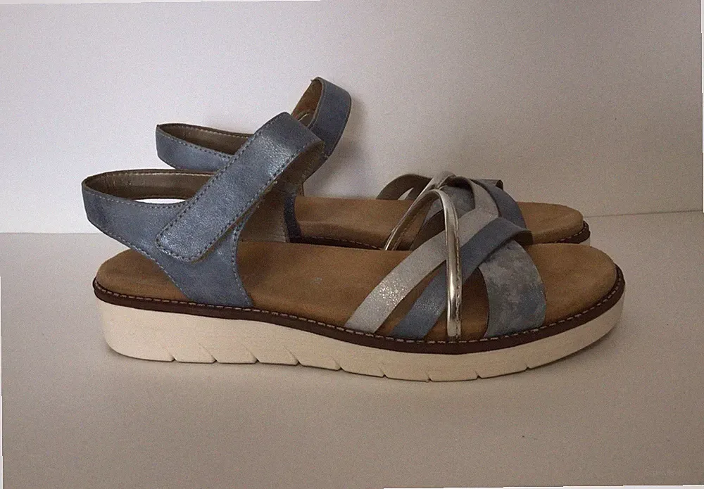 Damen Sandaletten von Remonte Gr. 39 (UK 6,5).