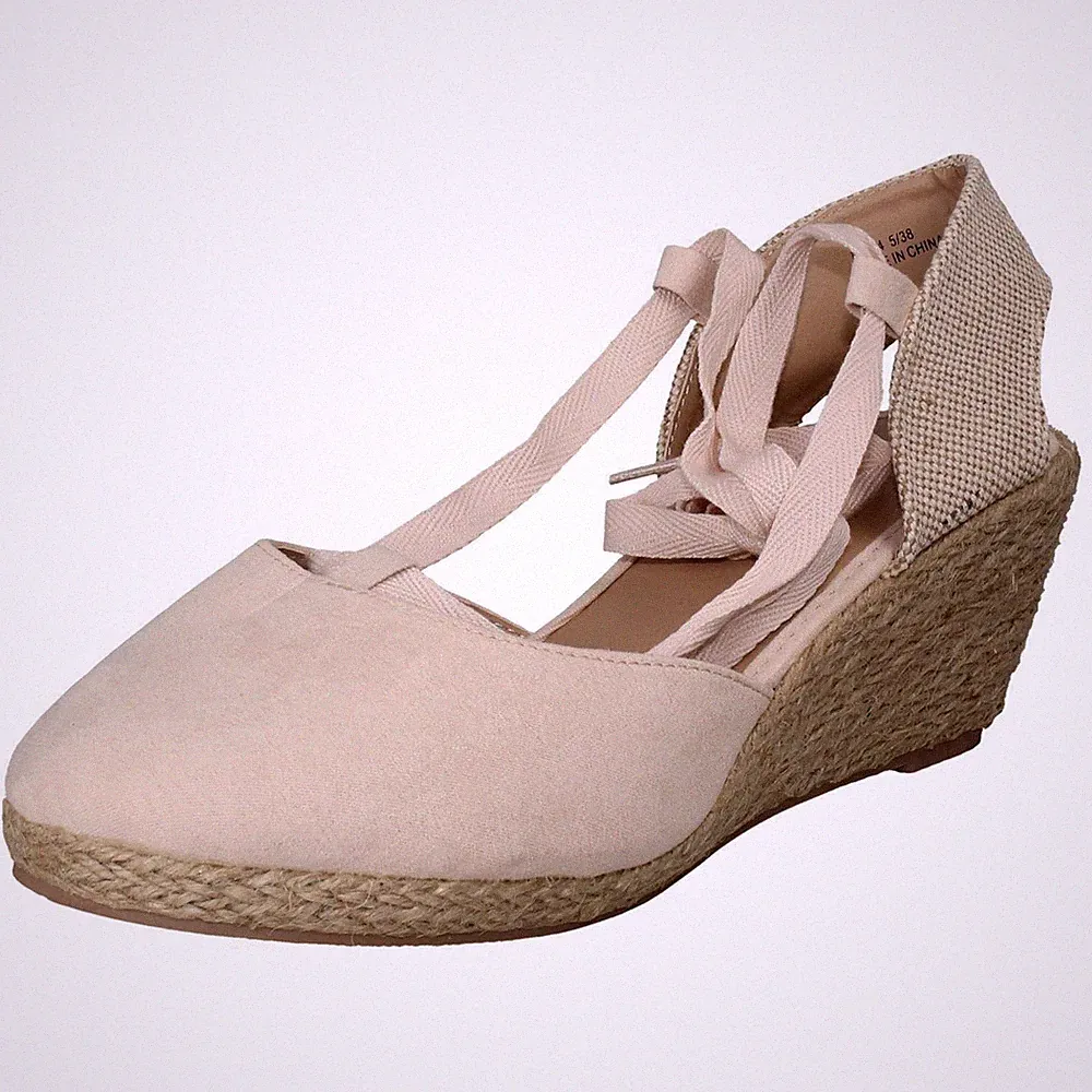 Damen Savannah High Espadrille Keilabsatz "Sandalen"
