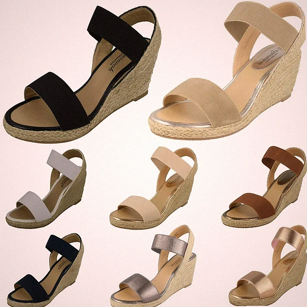 Damen Savannah High Rope Keilabsatz Sandalen