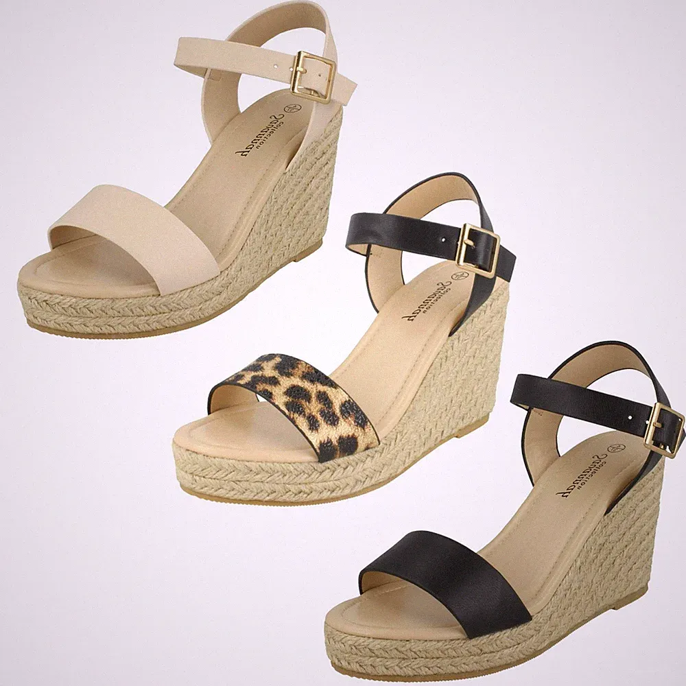 Damen Savannah High Rope Wedge "Sandalen"