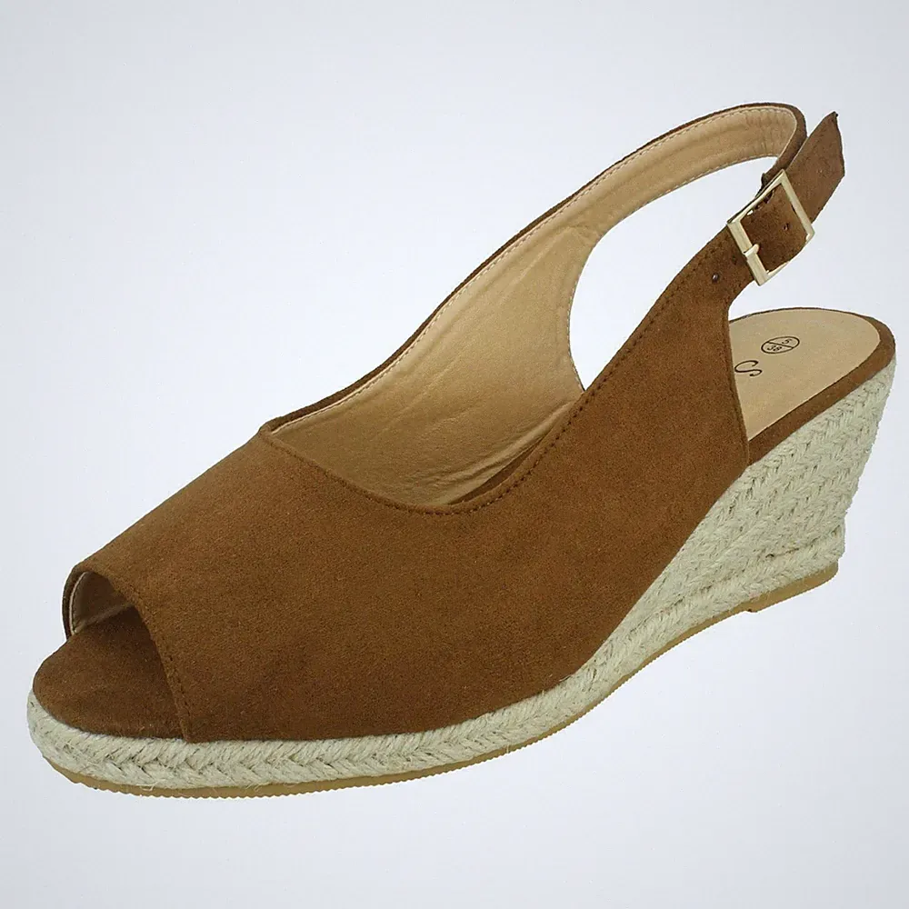 Damen Savannah Wide Fit "Wedges"