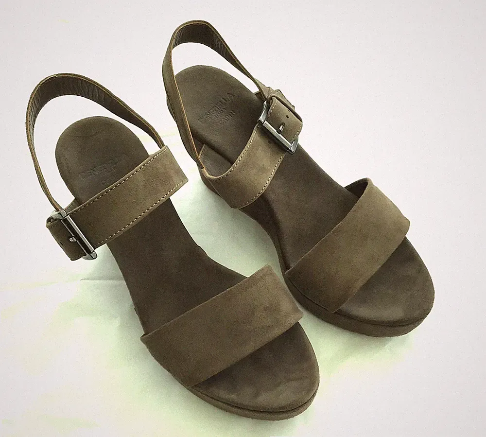 Damen Schuh, Plateausohle, Sandalen, Cenedella Capri, Größe 39
