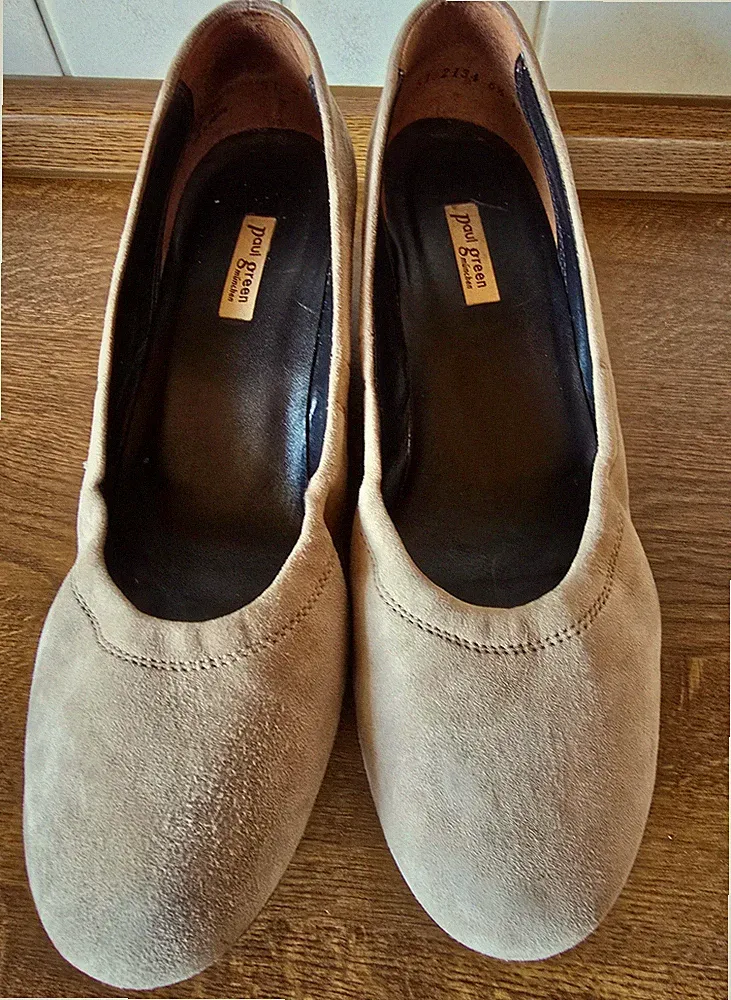 Damen Schuhe Paul Green Gr.6 1/2 hellgrau