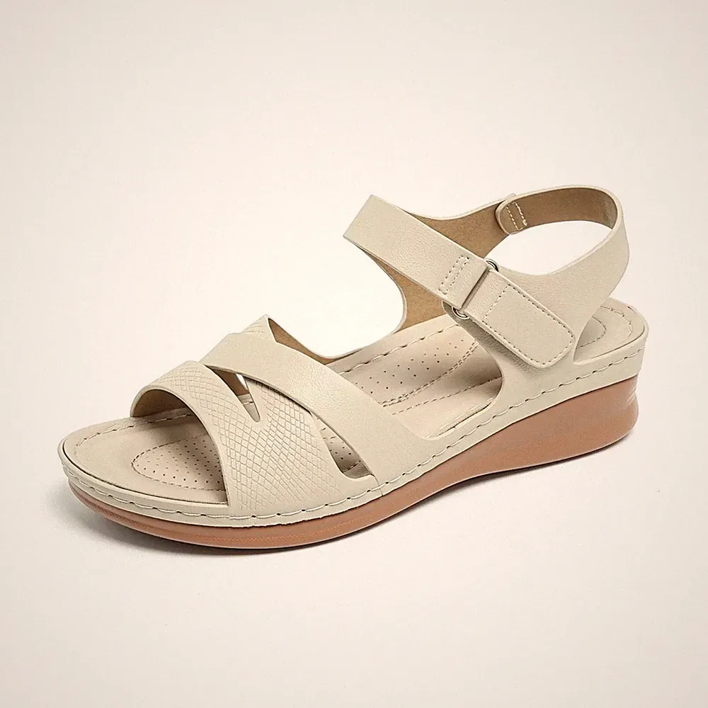Damen Sommerschuhe Keilabsatz Pantoletten Sandaletten Slippe Schlappen Sandalen