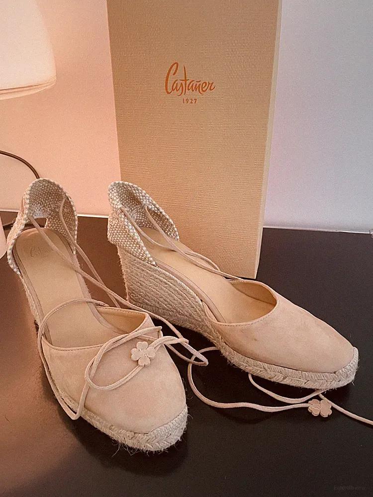 Damenschuhe, coole Wedges, Modell Carina 8, Grösse 41, Wildleder, kaum getragen