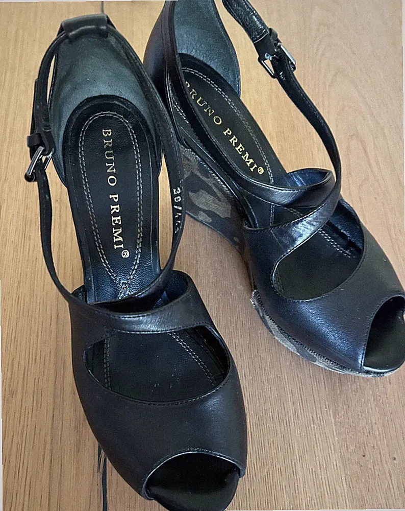 Damenschuhe - von Bruno Premi. Lederschuhe für Sommer, Gr. 36