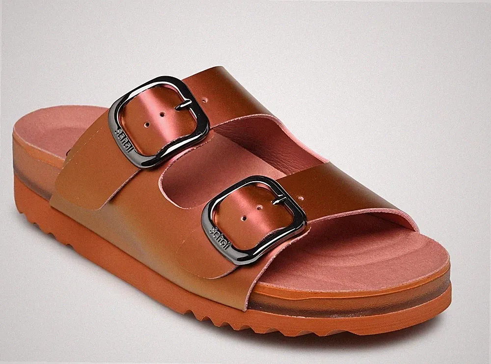 DR SCHOLL VALLY Sandalen Zehentrenner Clogs Damen Keilabsatz