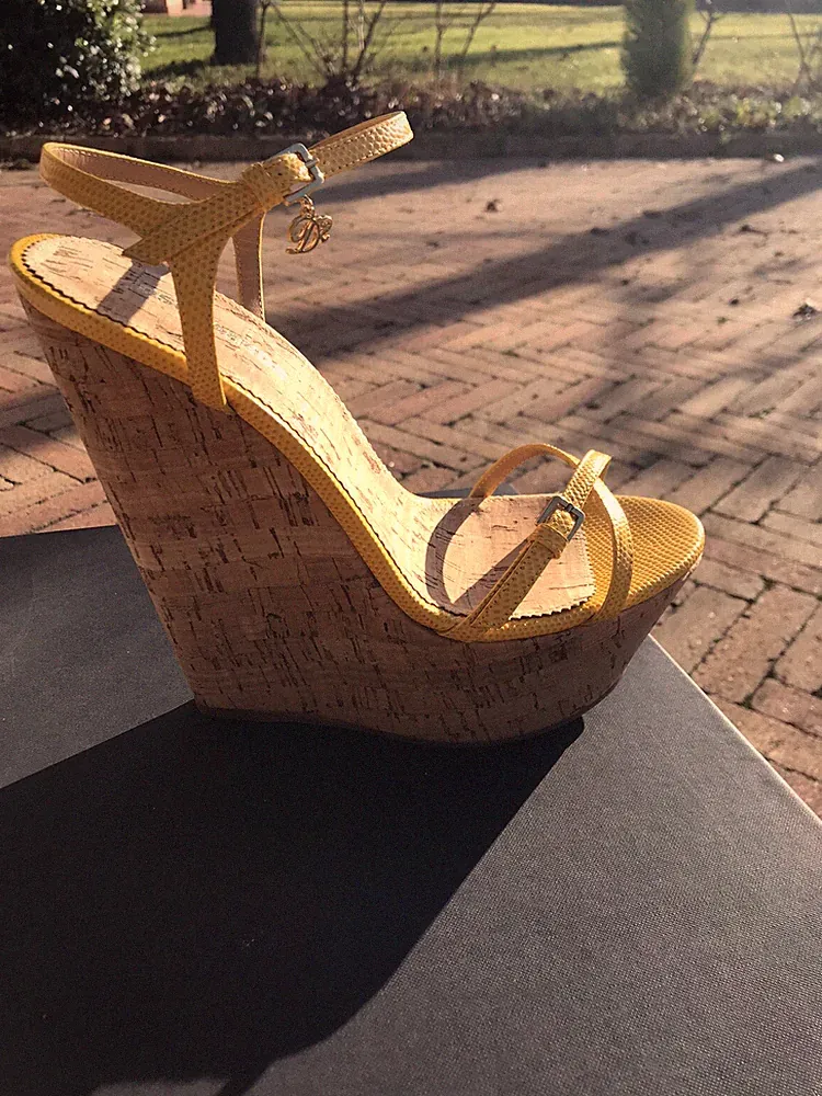 Dsquared2 Keilabsatz Sandale Höhe 15
