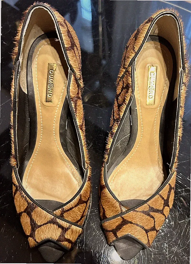 Dumond Guatil Damen Pumps Gr. 37 Leopard