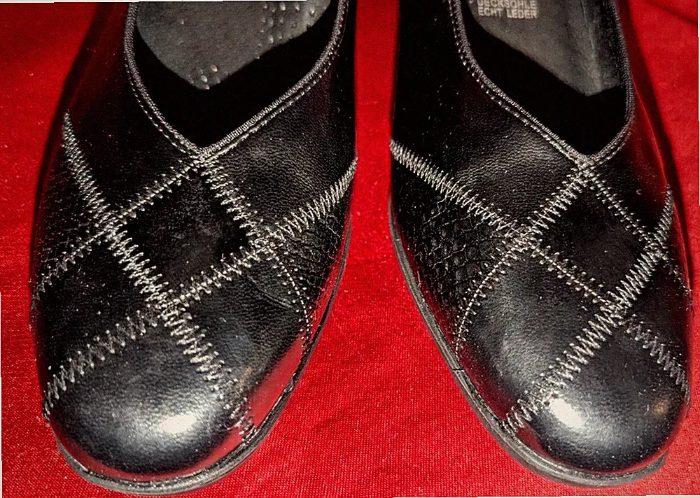 EASY STREET Perugia Damen Pumps Gr. 39 (Weite H) Schwarz, Absatz 5,5 cm WIE NEU!