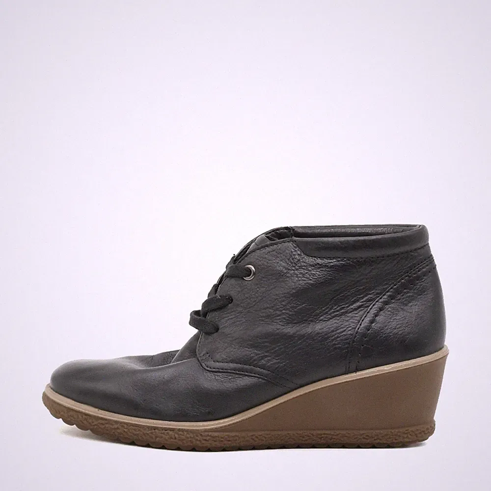 ECCO Damen Keilabsatz Stiefeletten Knöchelhoch Komfort EU 38