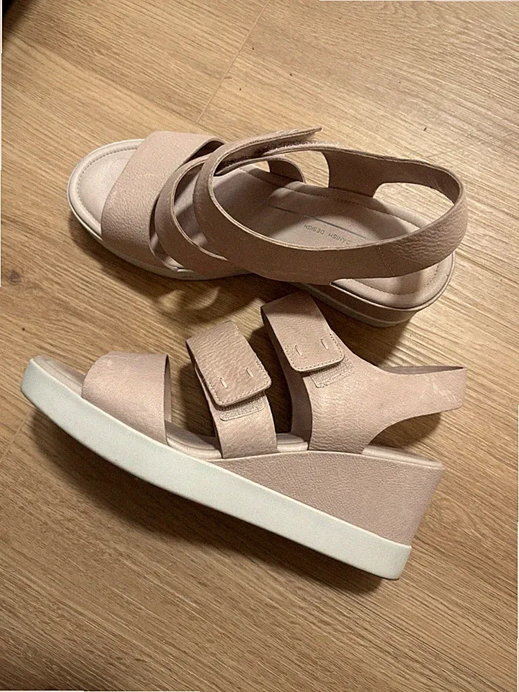 keilabsatz sandalen damen