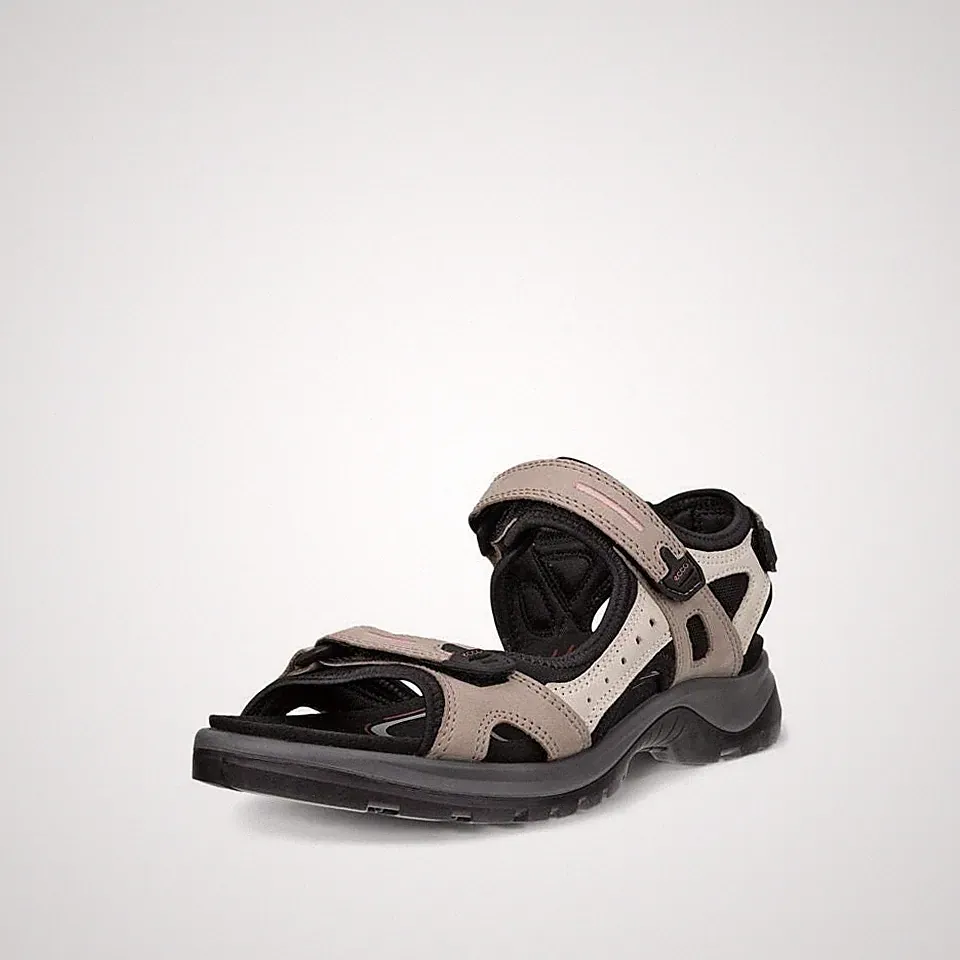 Ecco Damen Sandalen Trekking Offroad Yucatan Women beige atmosphere ice Leder