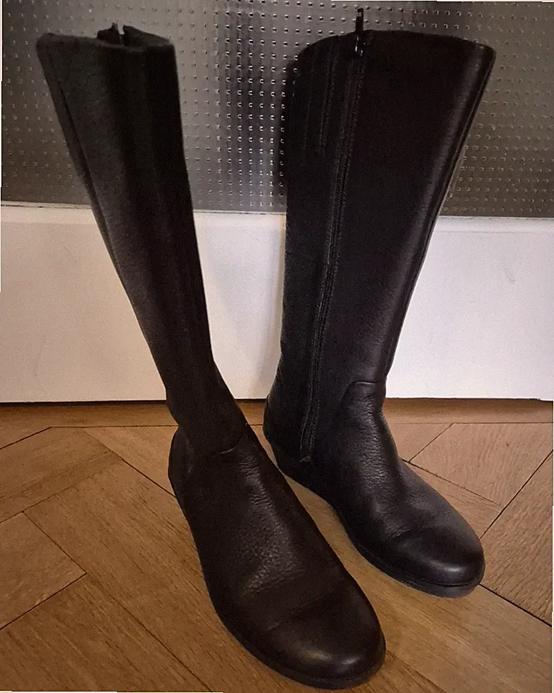 Ecco Damenstiefel aus Leder in Schwarz, Gr. 36 *wie Neu*