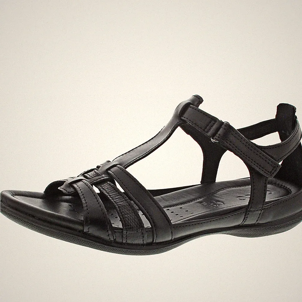 Ecco Flash Damen Sandale in Schwarz