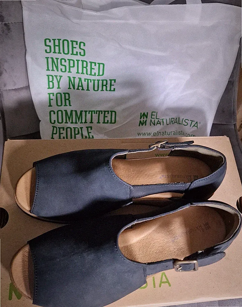 El Naturalista Sandalen Schwarz, Damen, Größe 38 - Neu