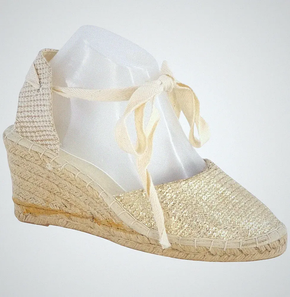 Verschlussarten für Keilabsatz-Sandalen