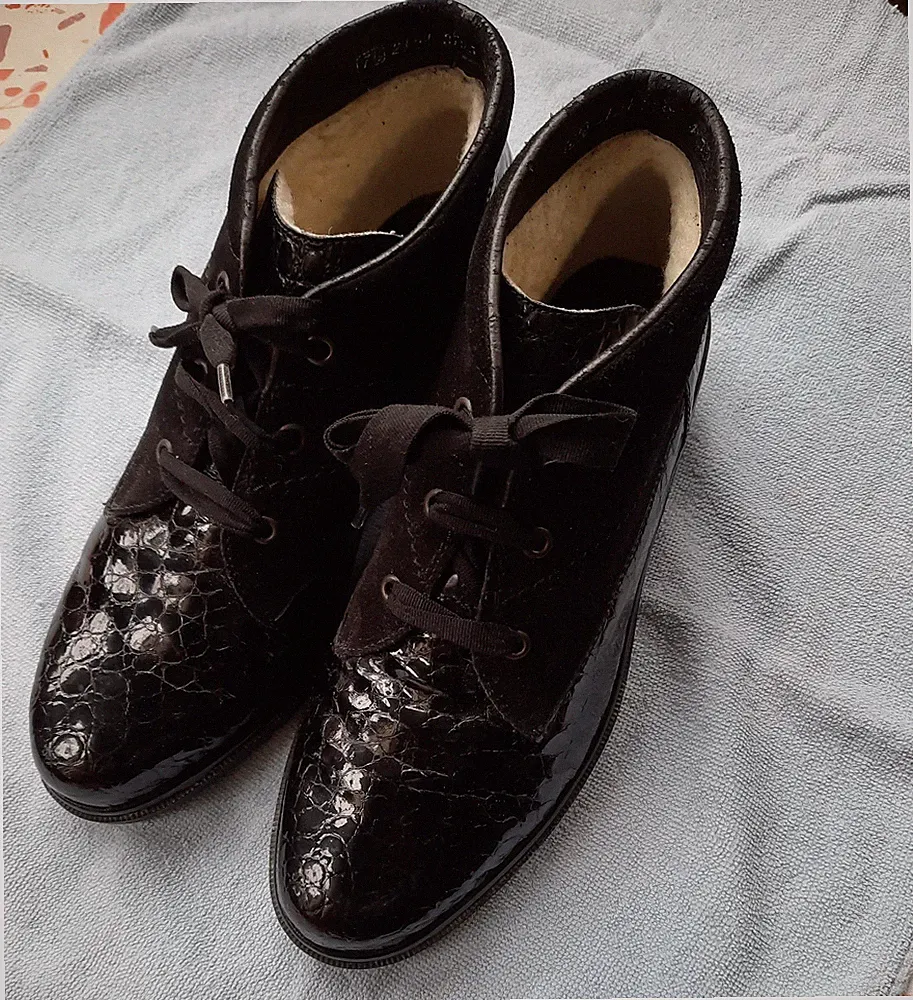 Fabrikat RIEKER - WINTERSTIEFELETTEN für DAMEN Gr.41 SCHWARZ