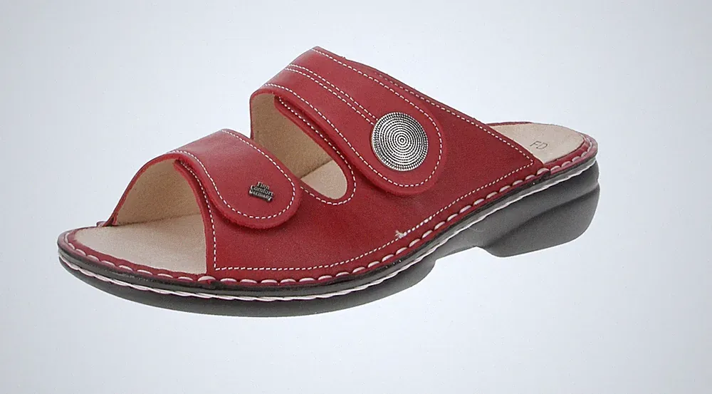 Finn Comfort 02550-423147 Sansibar - Damen Schuhe offene Schuhe - Red