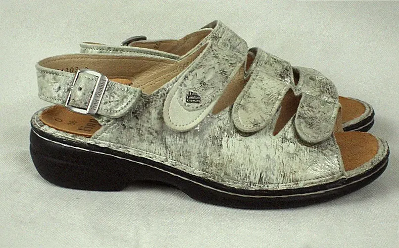 Finn Comfort Sandalen Keilabsatz Damen Gr.36 sehr guter Zustand