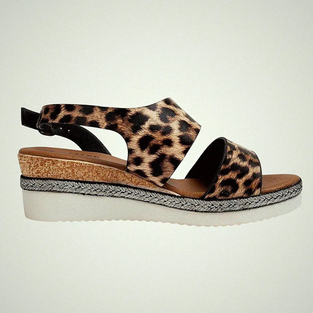 Firetrap - "Ella" Sandalen mit Keilabsatz für Damen, Rückengurt (GT49415)