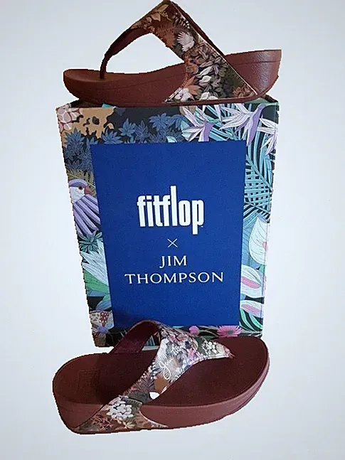 FitFlop 23JHV12 Damen Sandalen Zehentrenner Farbe braun-multi Größe 38 NEU