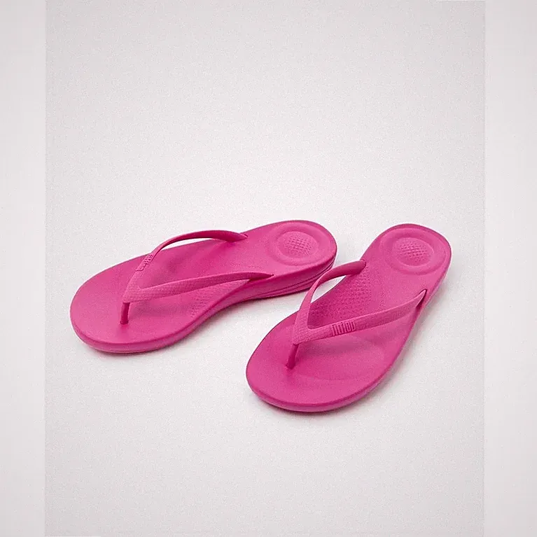FitFlop Iqushion ergonomische Damen-Flip-Flops pink – UK-Größe 6,5 UVP 32,00 £