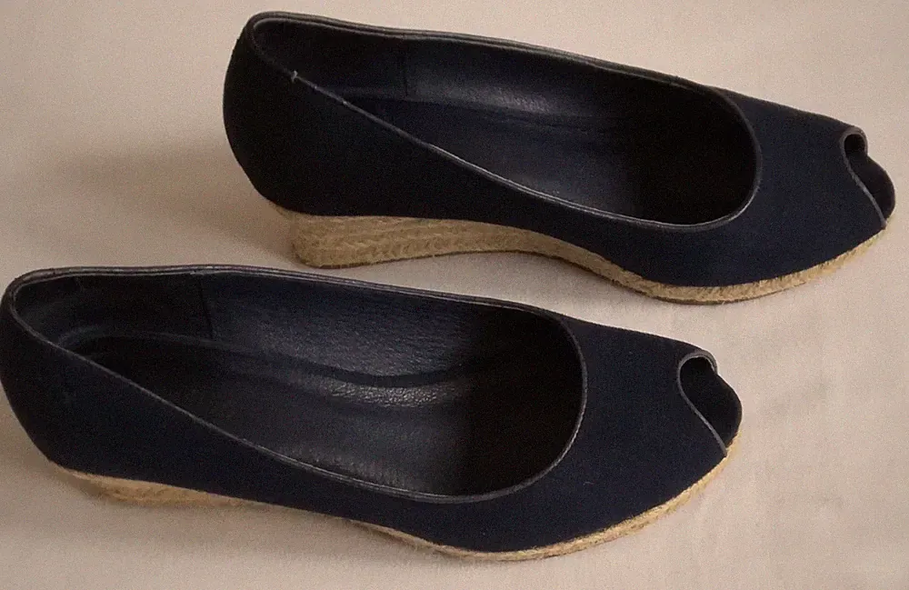 Flip Flop Keil Sandalen gr 37 Sandaletten Wedges