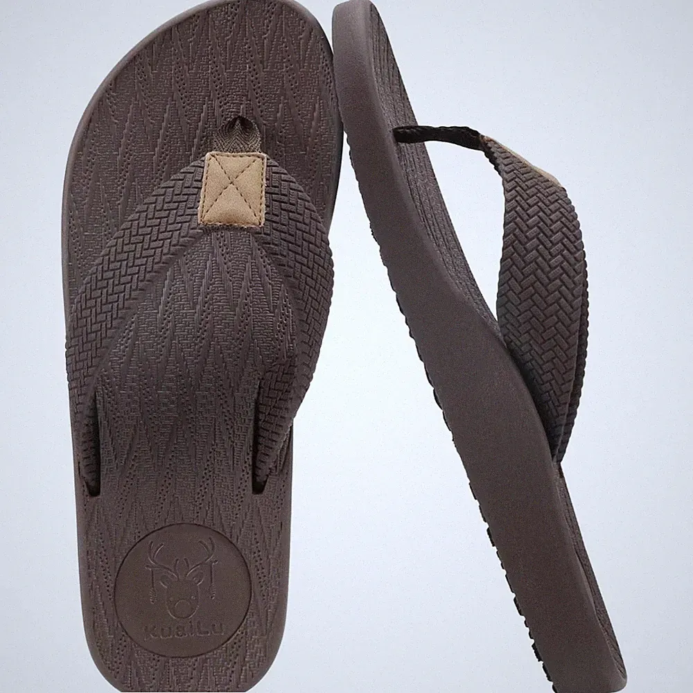 Flip Flops Herren Rutschfest Bade Sandalen Zehentrenner