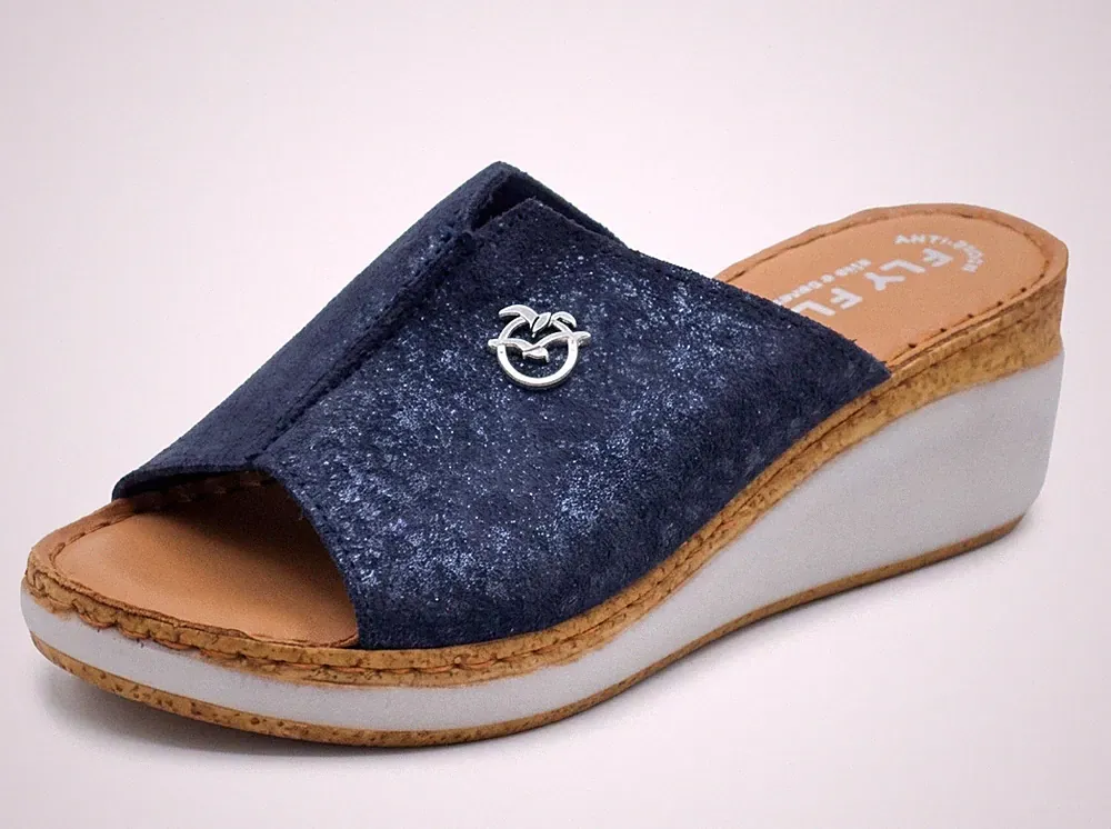 Fly Flot Damen Keilabsatz Slipper