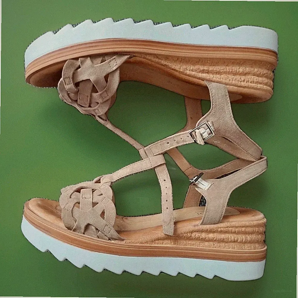 Gabor *Comfort Damen Leder Sandalette Gr.40 Top
