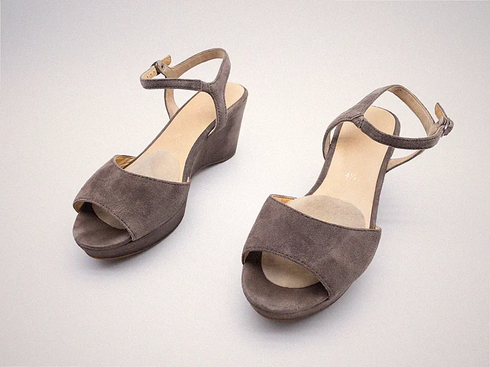 Gabor Damen Keilsandalette Sandalette Sandale Halbschuh Gr 37,5 EU Art 22460-55
