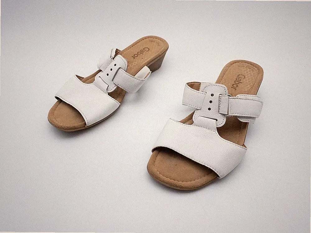 Gabor Damen Pantolette Sandale Sandalette Halbschuh Gr 39 EU Art 39007-10