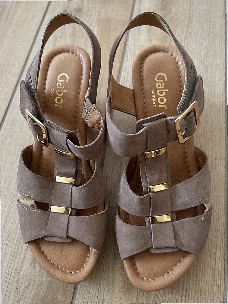 Gabor Damen Sandale Sandalette Größe 6.5