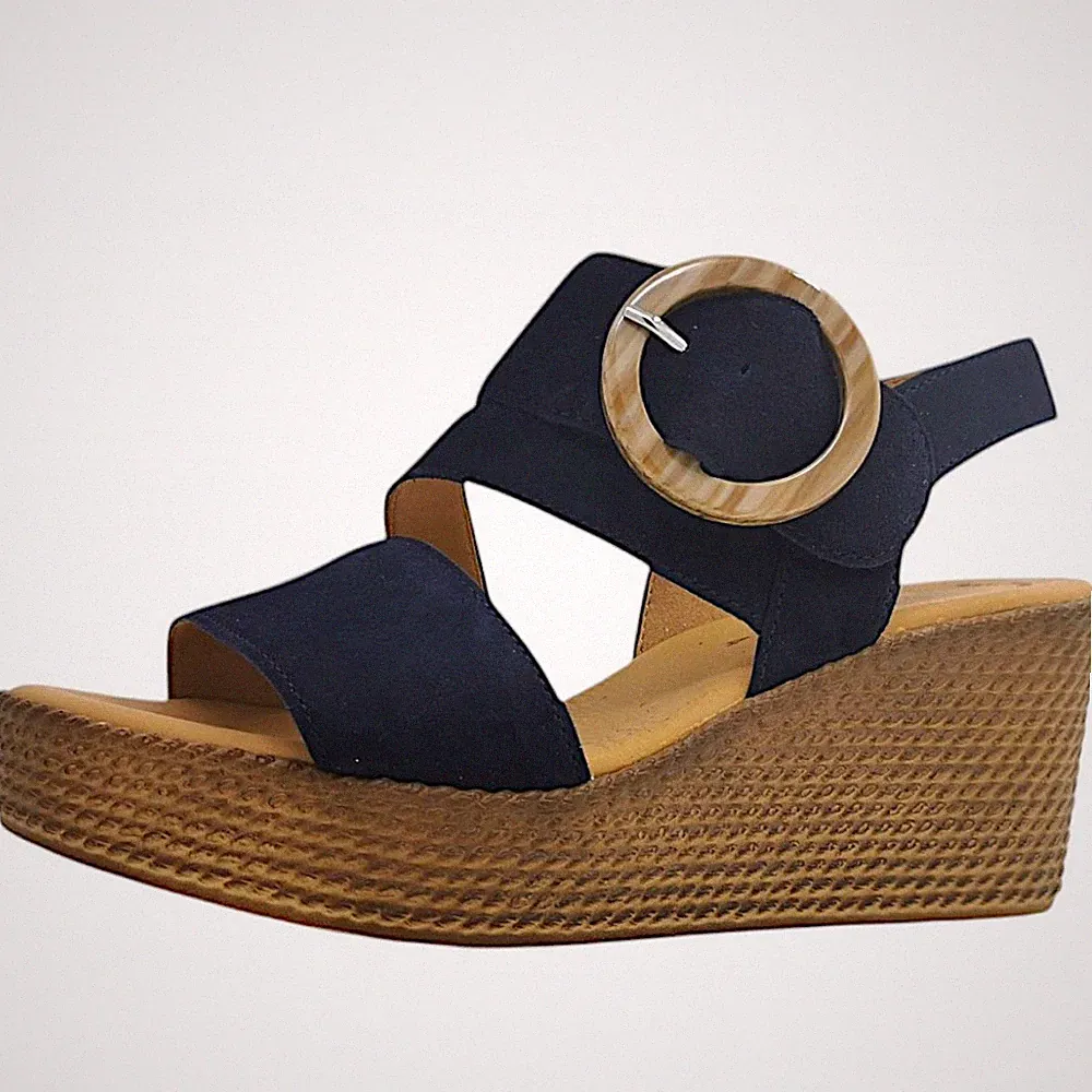Gabor Damen Sandalette in Blau