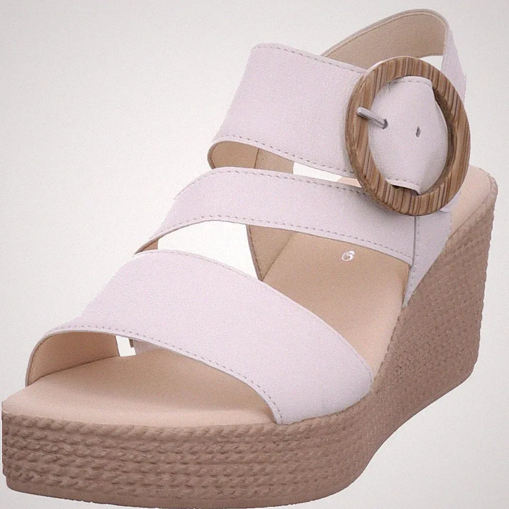 Gabor Damen Sandalette in Weiß