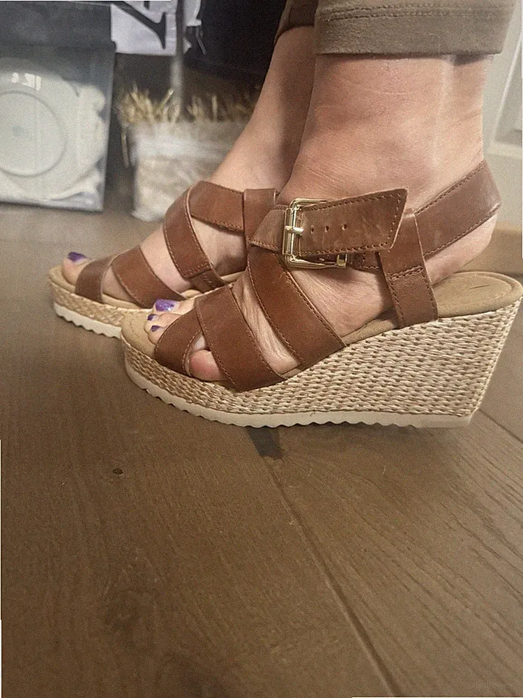 Gabor Damen Sandalette NEU! - Plateau /gold/silber /mauve, Gr. 39 *TOP*