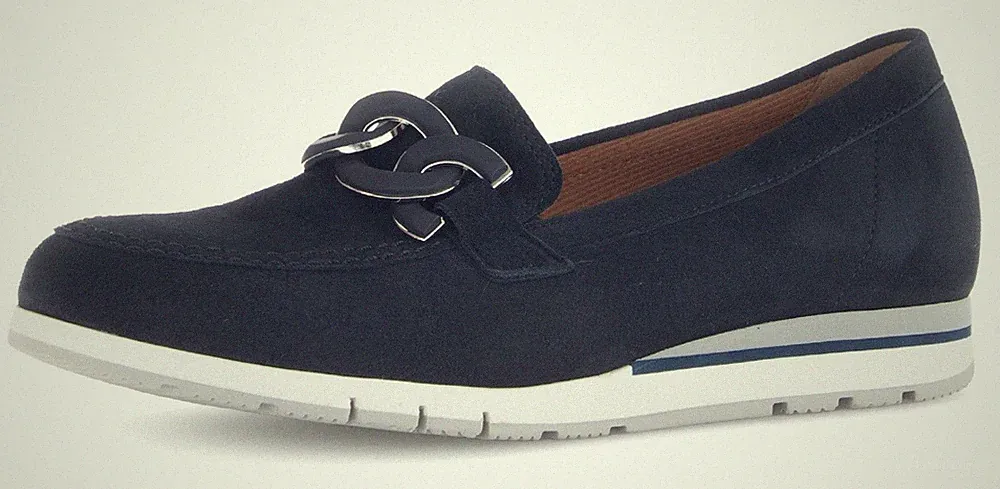 GABOR FLORENZ Slipper Keilabsatz, Schlupfschuh, Schuhweite G (weit) , Gr. 37