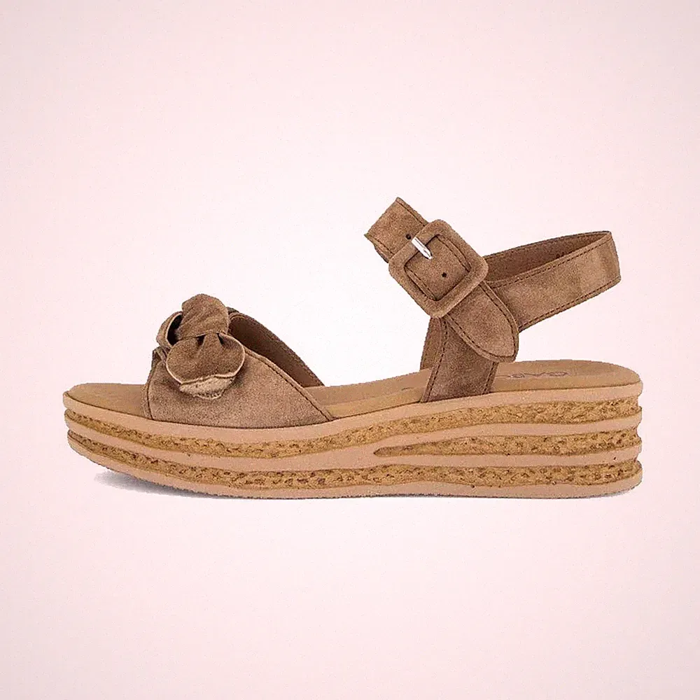 Gabor Plateau Sandalen braun